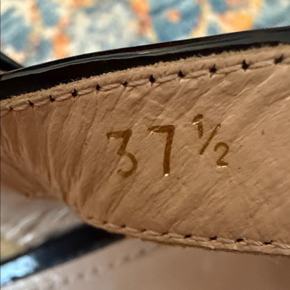 Prada Black Patent Leather Sandals - Picture 4 of 8